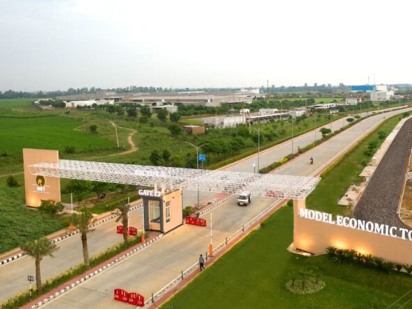 industrial plot model economic township